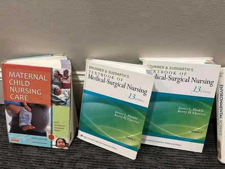 Photo of free Textbooks on nursing, stats, env sc (Adams Morgan (20009)) #2