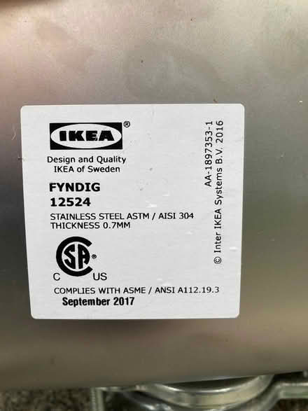 Photo of free Sink, Disposal, & Drain Tube (Myrtletown, Eureka) #2