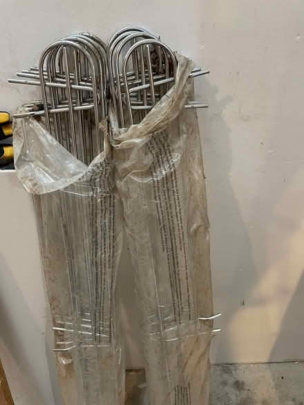 Photo of free Metal things for back of shelves (Washington Park) #1