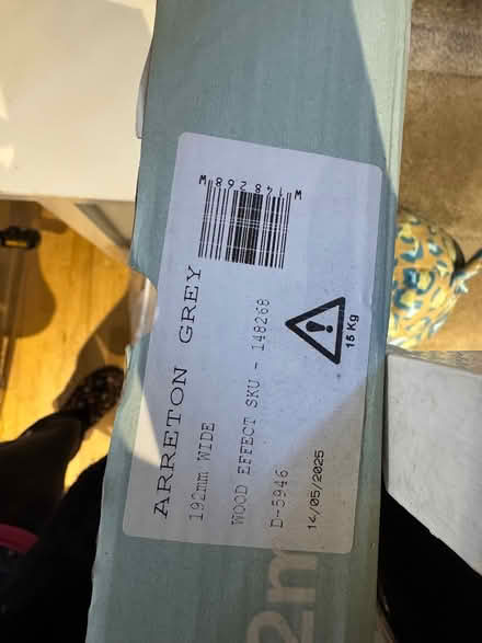 Photo of free Grey wooden flooring (Dvb KT6) #2