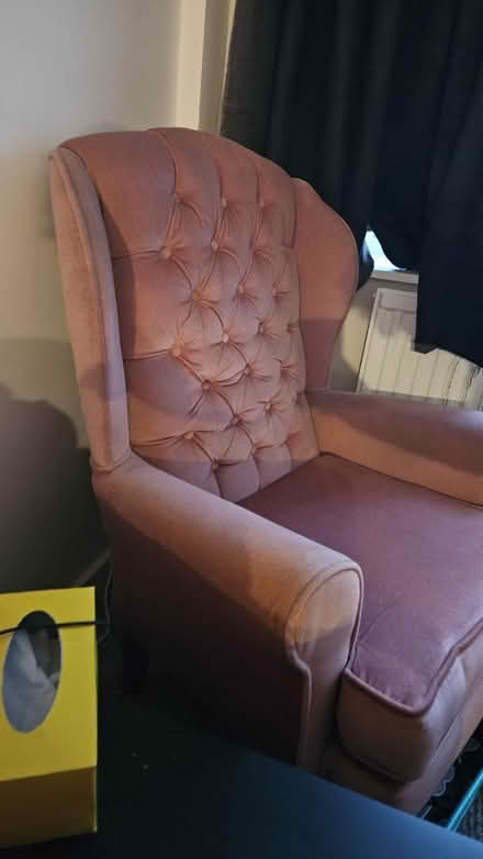Photo of free Pink chair (Telscombe/Peacehaven BN10) #2