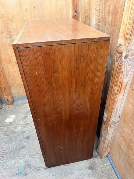 Photo of free Tall wood dresser (Woodridge) #4