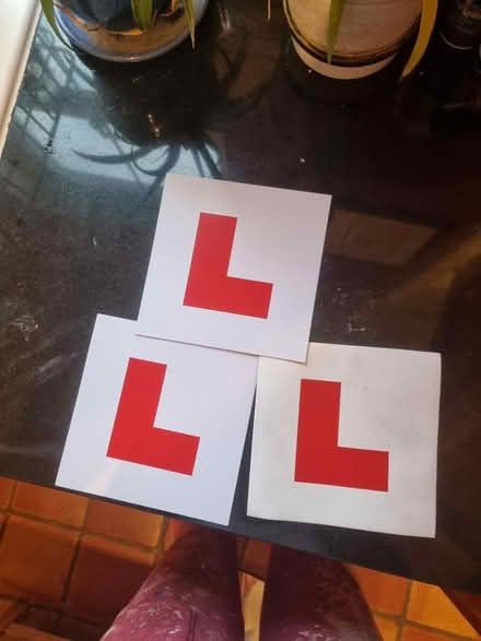 Photo of free Learner plates (headington OX3) #1