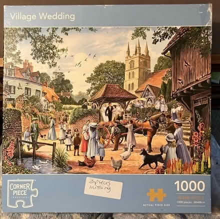 Photo of free Corner Piece 1000 jigsaw (Brinnington SK5) #1