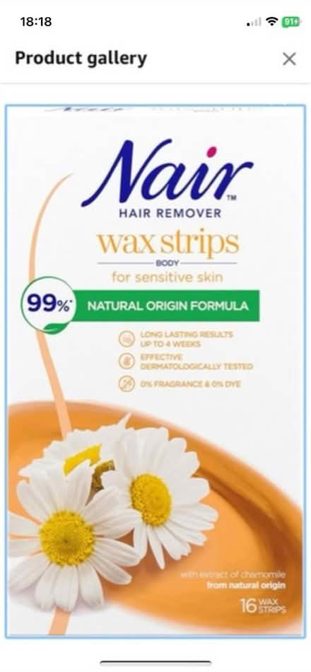 Photo of free Wax strips (BD18) #1