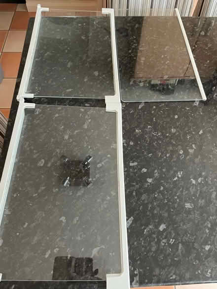 Photo of free Three Glass Fridge Shelves (CT11) #1