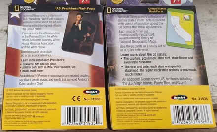 Photo of free US Fact Cards (Lower Place OL16) #2