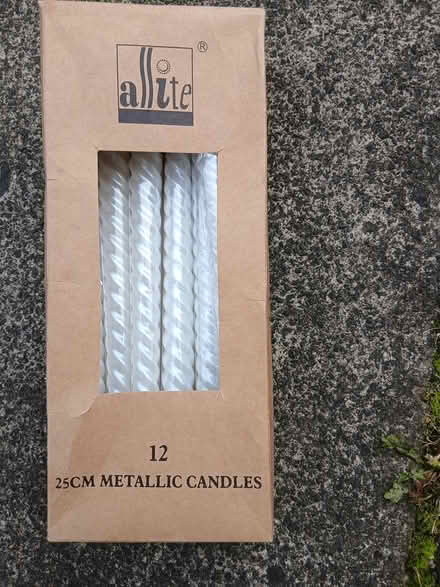 Photo of free 7 x 25cm Premium Metallic Candles (Bridge of Don) #1