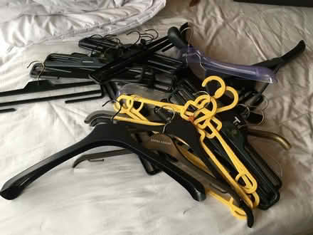 Photo of free quantity of plastic coat hangers (Heysham LA3) #1