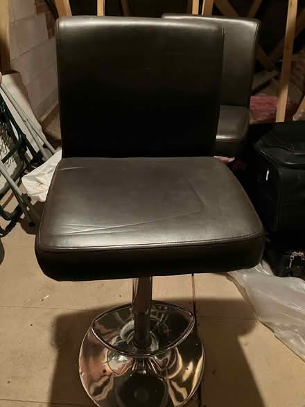 Photo of free Gas lift bar stools dark brown (Worcester WR4) #4
