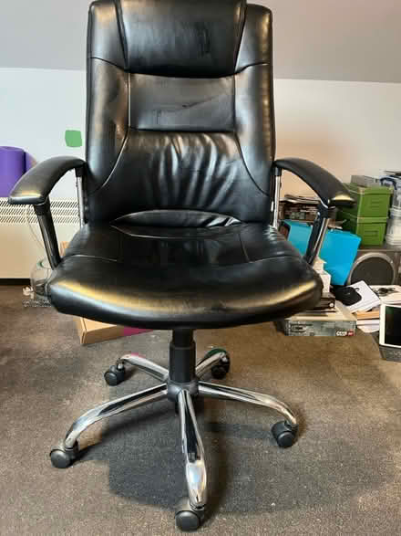 Photo of free Black office chair (Glasgow G44 Cathcart) #1