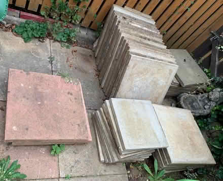 Photo of free Garden Slabs (1980s) (Werrington PE4) #1
