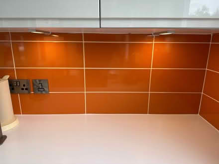 Photo of free Orange glazed ceramic wall tiles (Kings Park, FK8 2HY) #3