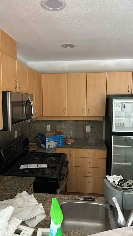 Photo of free Kitchen cabinets (intact) (Little Italy/ downtown) #2