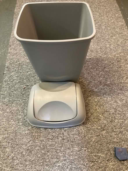 Photo of free Grey Flip Top Bin (BA12) #2