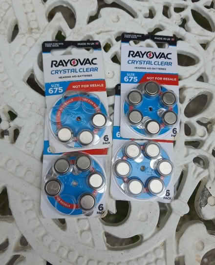 Photo of free Rayovac Hearing Aid Batteries size 675 (Box GL6) #1