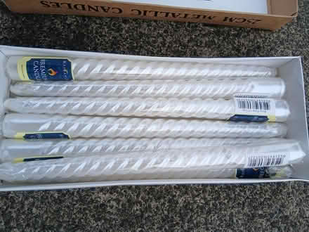 Photo of free 7 x 25cm Premium Metallic Candles (Bridge of Don) #2