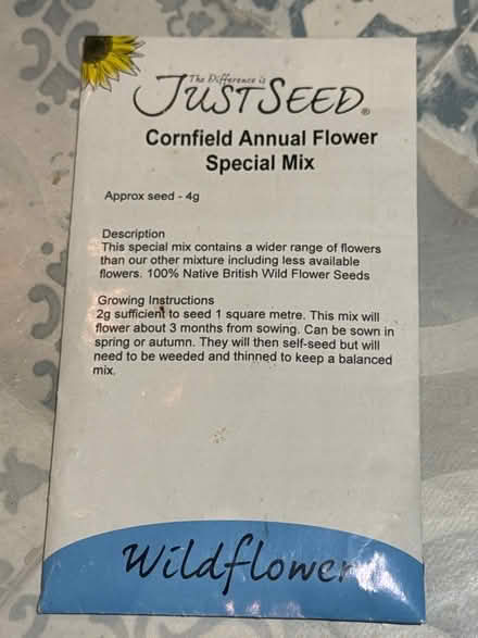 Photo of free Cornfield annual flower mix (Eastbourne BN21) #2