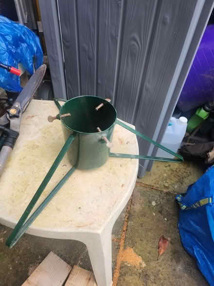 Photo of free Christmas tree stand (Crowhurst east sussex) #1
