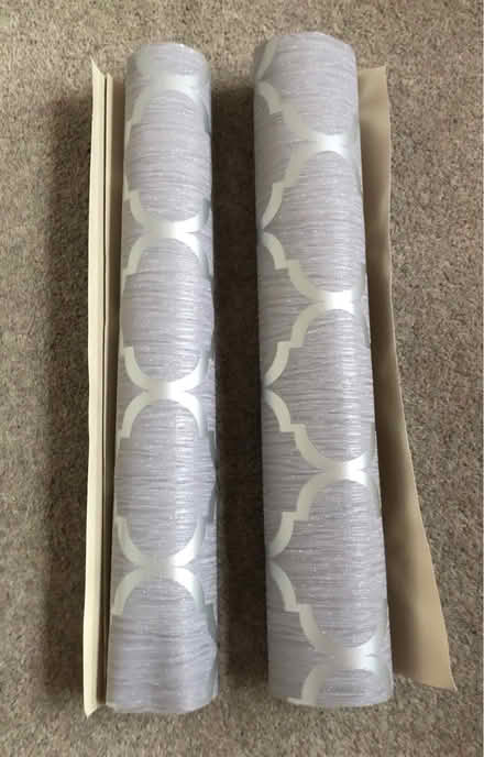 Photo of free spare silver wallpaper - crafting (L17 Aigburth) #1