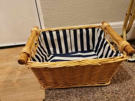 Photo of free Small wicker basket (Eastbourne) #1