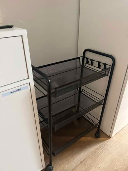 Photo of free Black trolley on wheels (Hendon NW4) #1