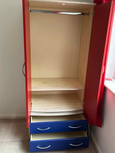 Photo of free Kids wardrobe and draw unit (B92 Hampton in Arden) #4