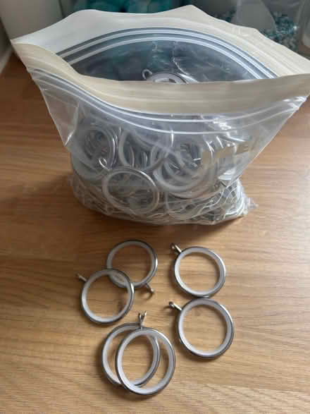 Photo of free Curtain rings (TN24) #1