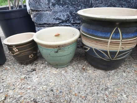 Photo of free 3 garden pots (Carlton) #1