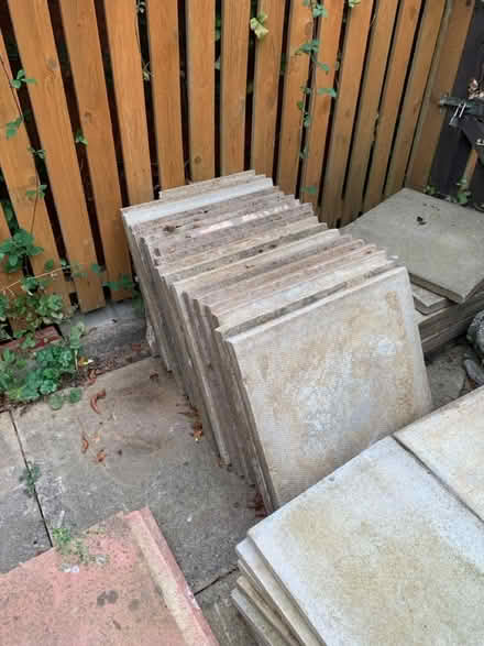 Photo of free Garden Slabs (1980s) (Werrington PE4) #2