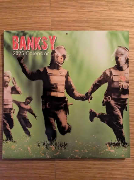 Photo of free Banksy calendar (BN43) #1
