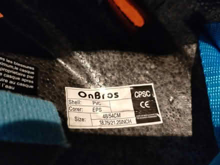 Photo of free Toddler helmet (Wendover HP22) #4