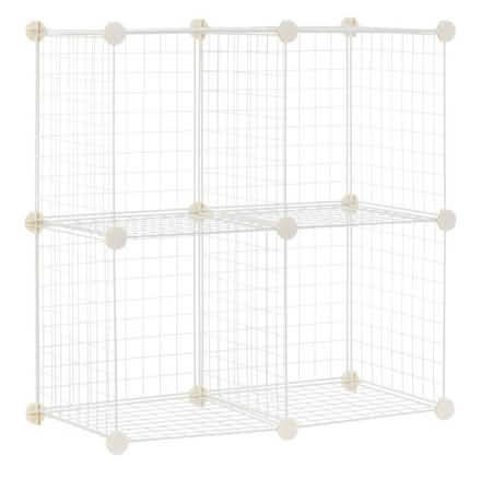 Photo of free Cube Wire Storage Shelves white (Chadwell Heath) #1