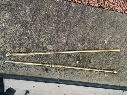 Photo of free Brass window pole (G43 2SY) #2