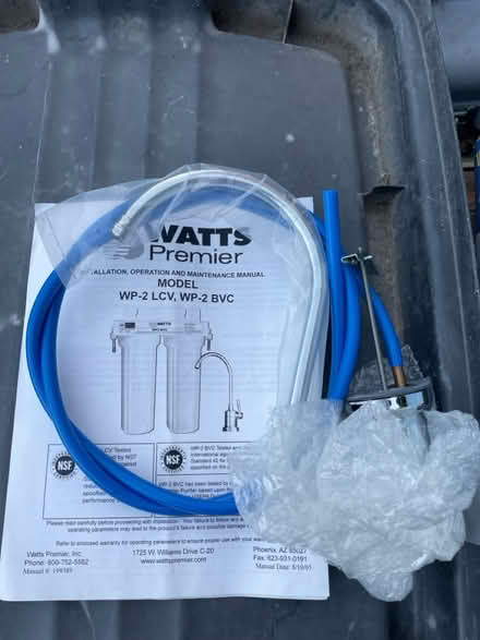 Photo of free Water filter hosing and hardware (Washington Park) #1