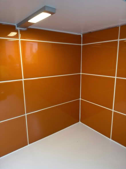 Photo of free Orange glazed ceramic wall tiles (Kings Park, FK8 2HY) #2