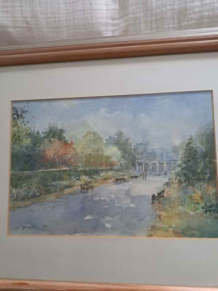 Photo of free Framed Watercolour print (Dronfield S18) #2