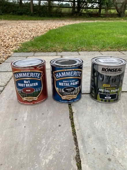 Photo of free Hammerite and metal paints (Yapton BN18) #1