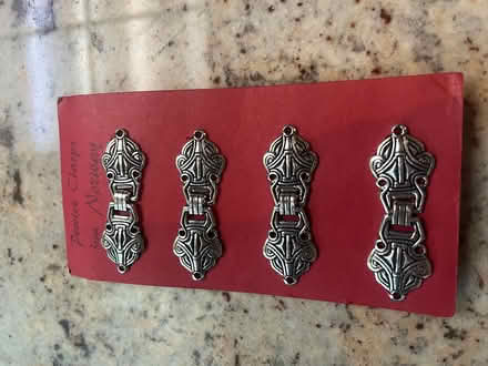 Photo of free 4 pewter clasps (southwest Sunnyvale) #1
