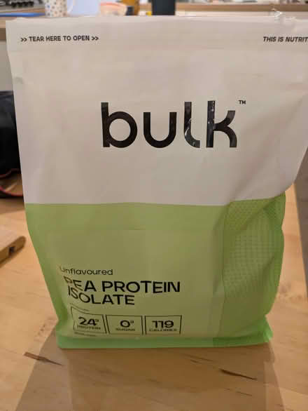 Photo of free 'Bulk' pea protein powder (Kendal LA9) #1