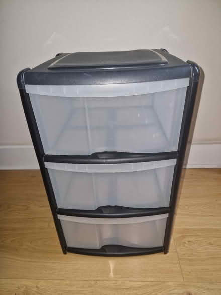 Photo of free A set of plastic storage drawers (Twickenham) #1