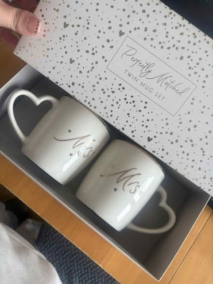Photo of free Mrs and Mrs cup gift set (Keighley, BD20) #1