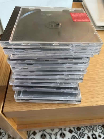 Photo of free 14 CD / DVD cases (CV10 Galley Common) #1
