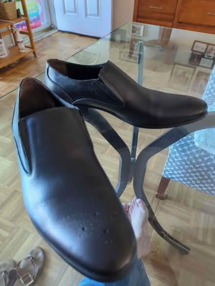 Photo of free Men's black size 43 Dune slip-ons (Richmond Highway corridor) #1