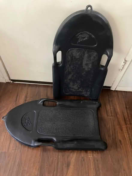 Photo of free Pair "Air cushioned" solo kid sleds (bet Hodencamp & Hillcrest) #1