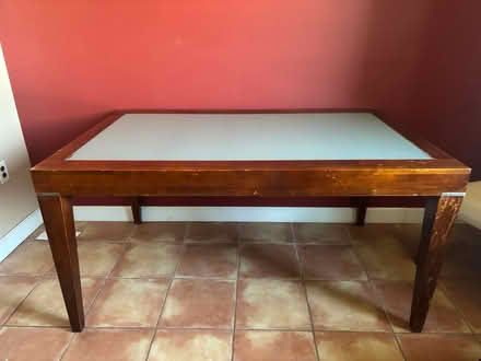 Photo of free Dining room table and 2 chairs (North Arlington, NJ) #1