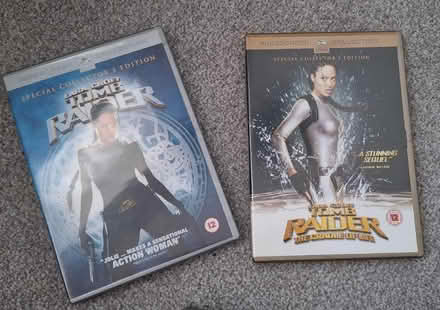 Photo of free Tomb Raider 2-movie boxset (Boughton Monchelsea ME17) #2