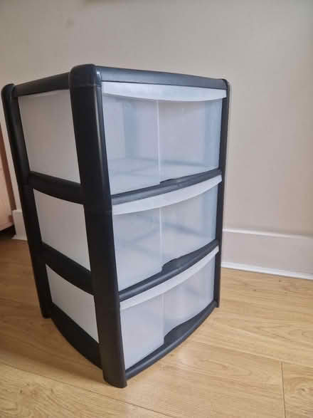 Photo of free A set of plastic storage drawers (Twickenham) #3