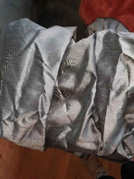 Photo of free Grey curtains 168cm x 137cm (Poets Estate SG4) #1