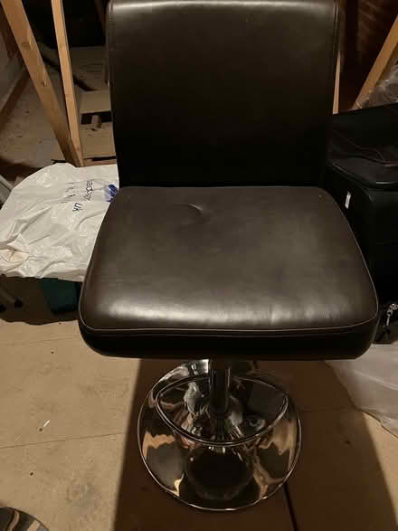 Photo of free Gas lift bar stools dark brown (Worcester WR4) #3